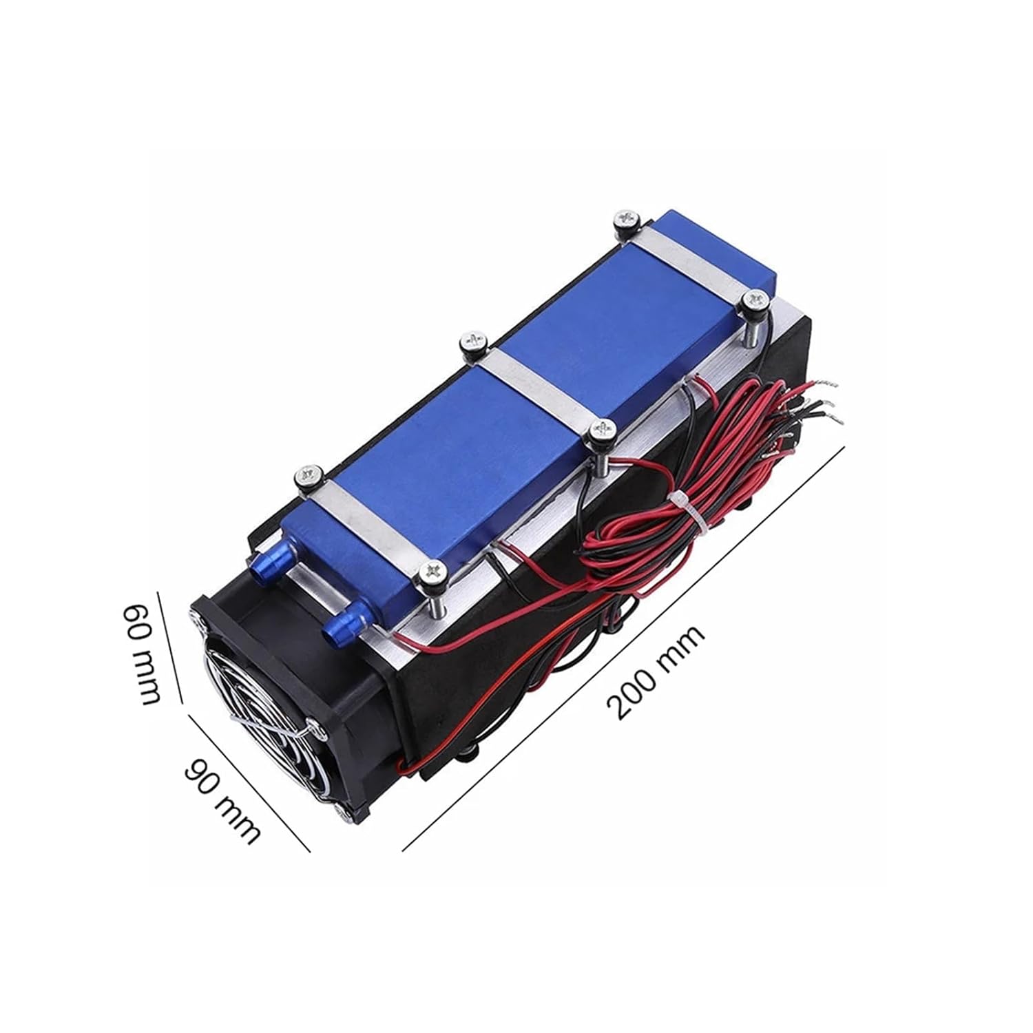 12V 576W 8 Chip Home Tool DIY Thermoelectric Cooler Refrigerators Refrigeration Peltier TEC1-12706 Air Cooling Device Pet Bed for Beginners DIY Use