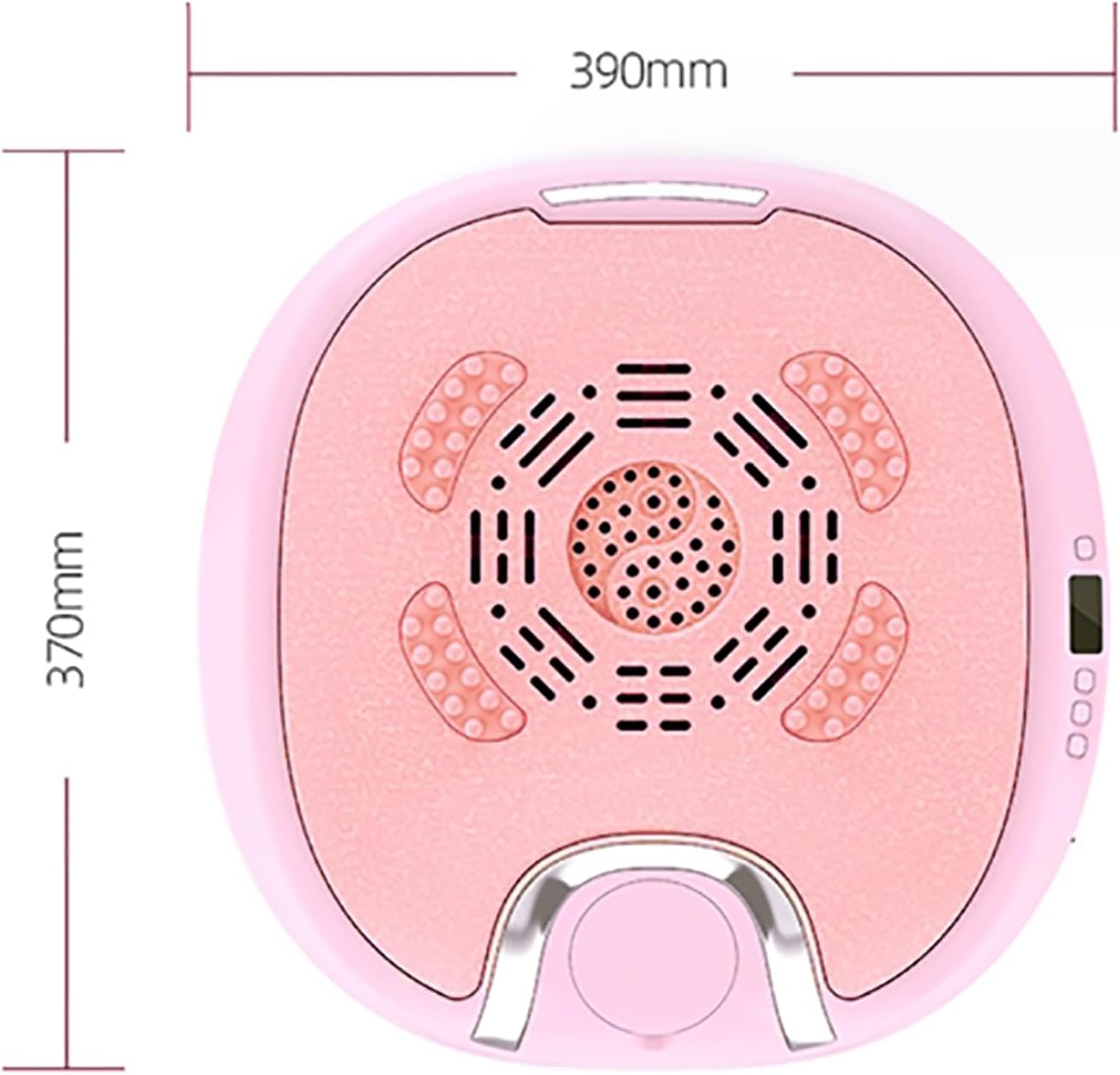 Sitting Moxibustion Instrument， Yoni Electric V Steam Chair, with LED Display, 9 Levels of Vibration Massage, Time & Temperature Control, for Women Cleaning and Tightening, Ph Balance and More