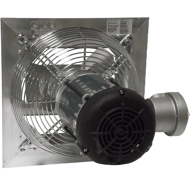 Canarm AX 24-In. Explosion Proof Aluminum Wall Mount Shutter Exhaust Fan