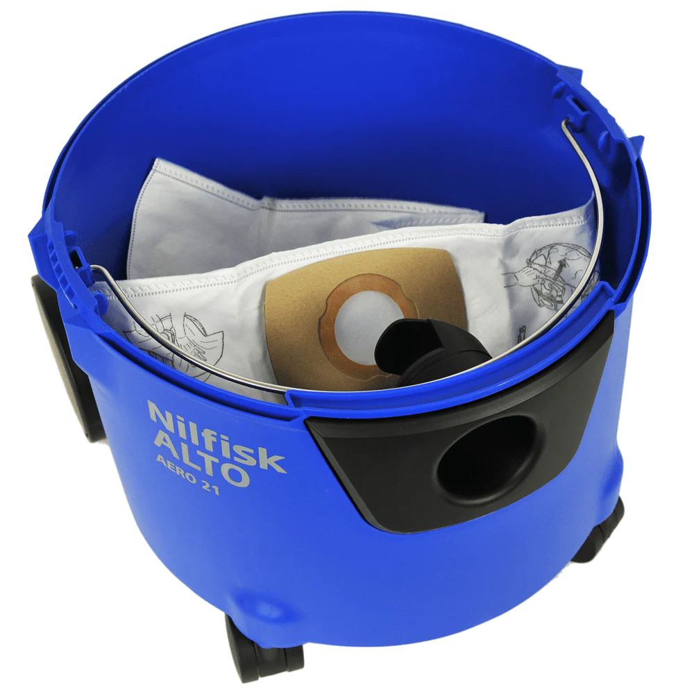 Nilfisk Aero 21-01 5-Gallon Wet/Dry Canister Industrial Vacuum