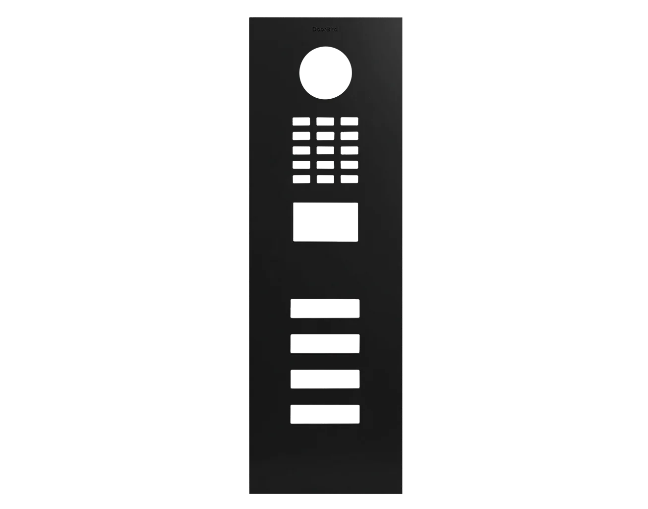 DoorBird Front Panel for D2104V in Graphite Black