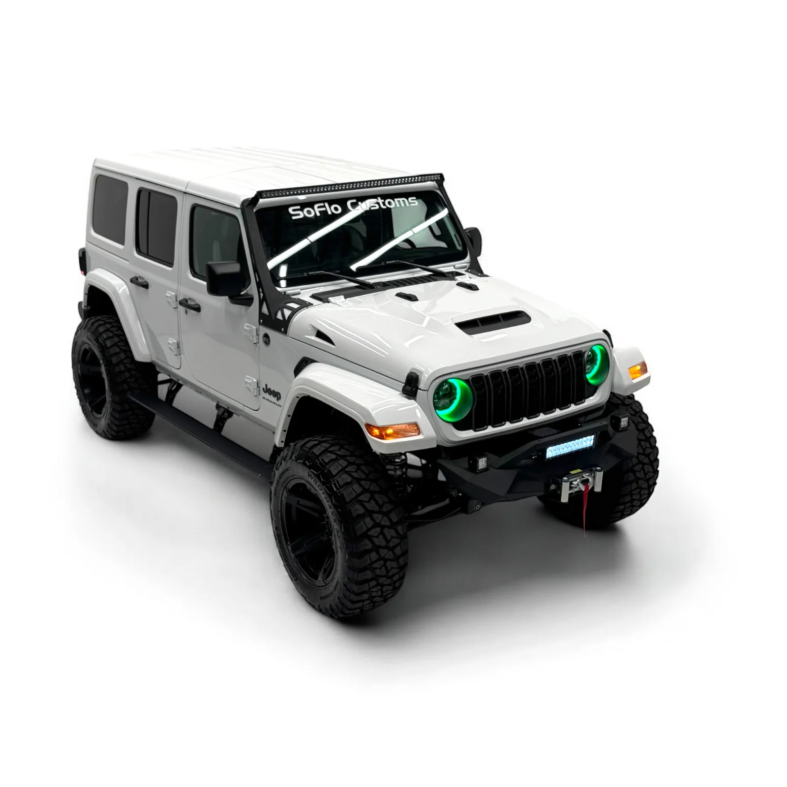 Jeep Wrangler Mojave Style Hood 2018-2026