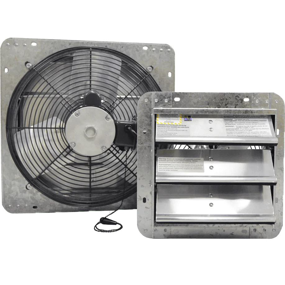 Canarm GSF Series 30-In. Galvanized Shutter Exhaust Fan