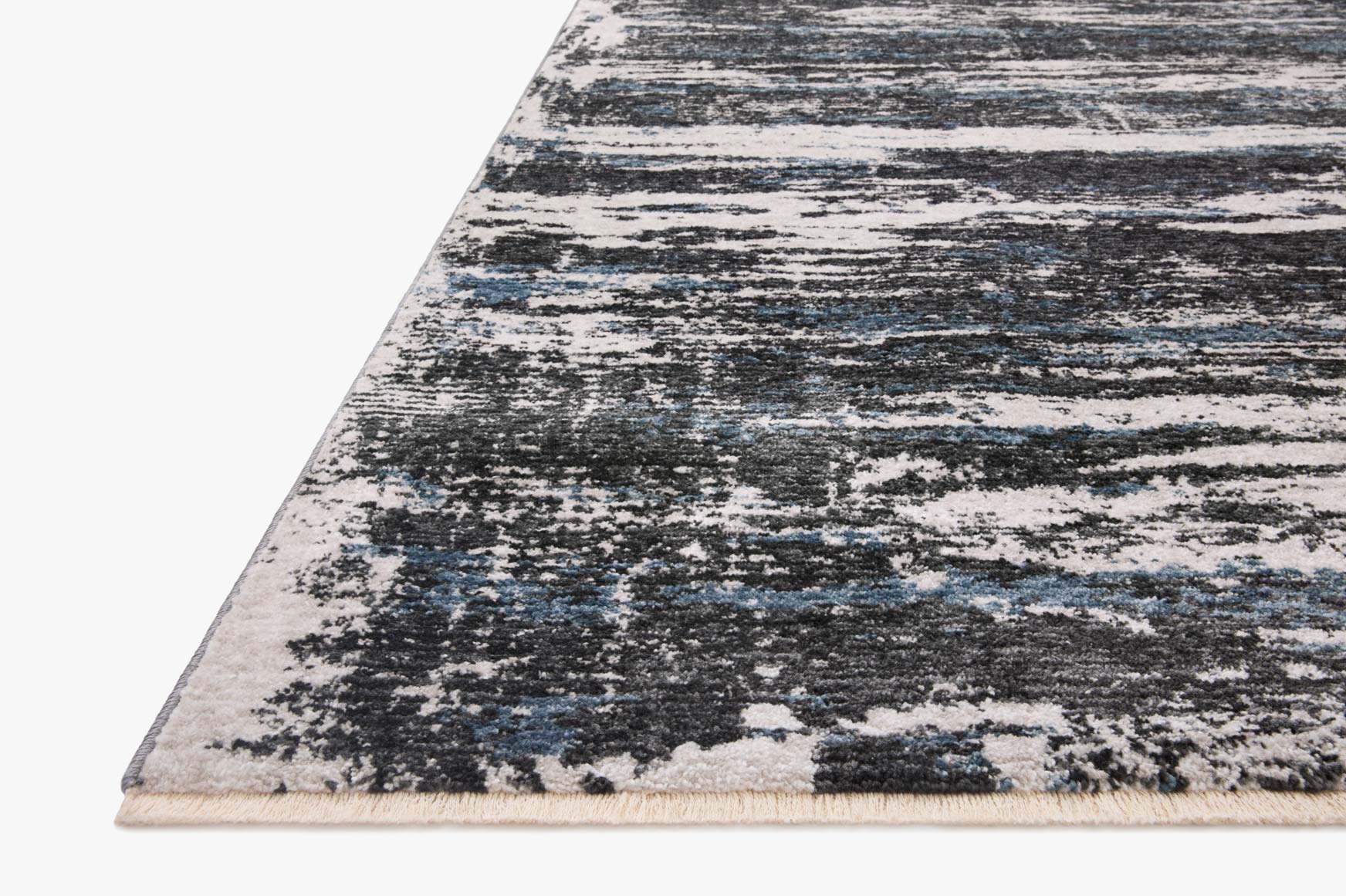 Loloi II Vance Collection - Traditional Power Loomed Rug in Charcoal & Dove (VAN-04)
