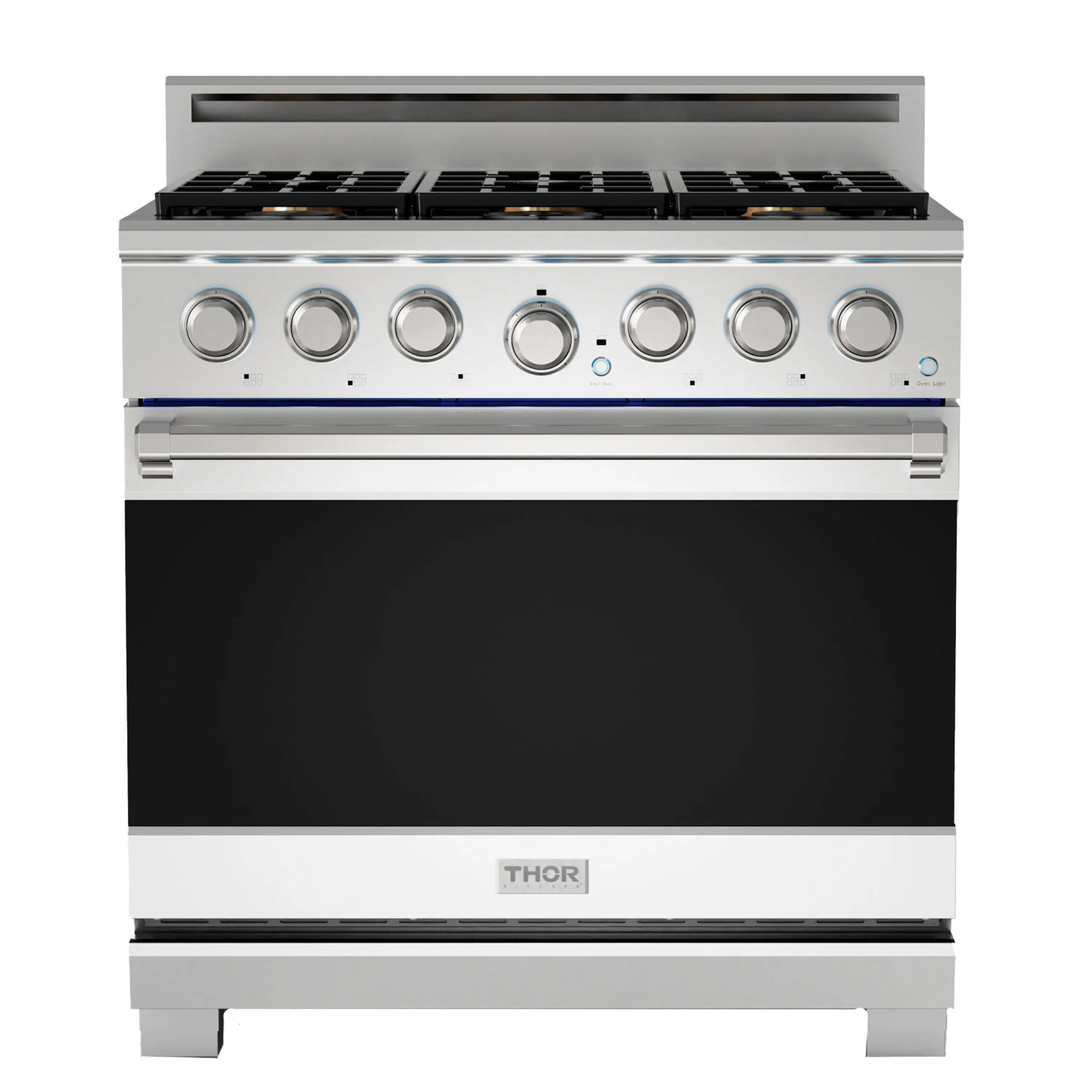 Thor Kitchen 36-Inch Professional Propane Gas Range with in Stainless Steel (XRG36ELP)