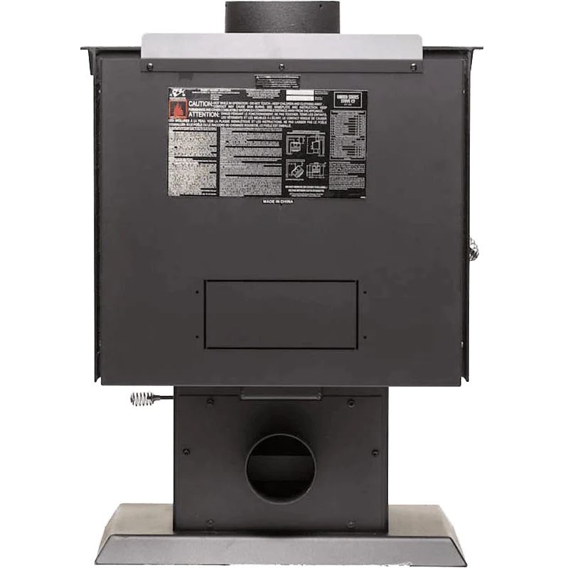 Ashley Hearth 1,200 Sq. Ft. Pedestal Wood Stove