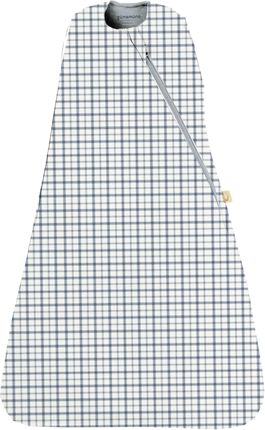 GUNAMUNA Swaddle Wrap for Newborns – Arms In or Out, Easy Diaper Changes with WONDERZiP, Soft Sleep Sack, 2.5 TOG