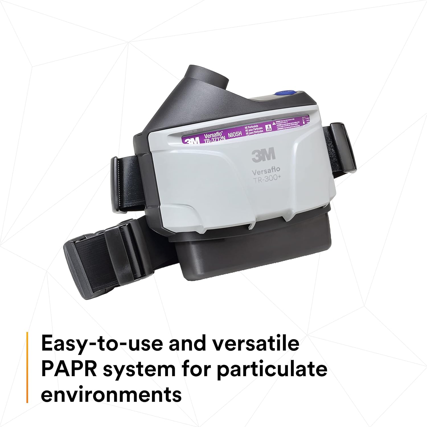 3M Versaflo PAPR Assembly TR-304N+; with Easy Clean Belt and High Capacity Battery; 1 ea/Case