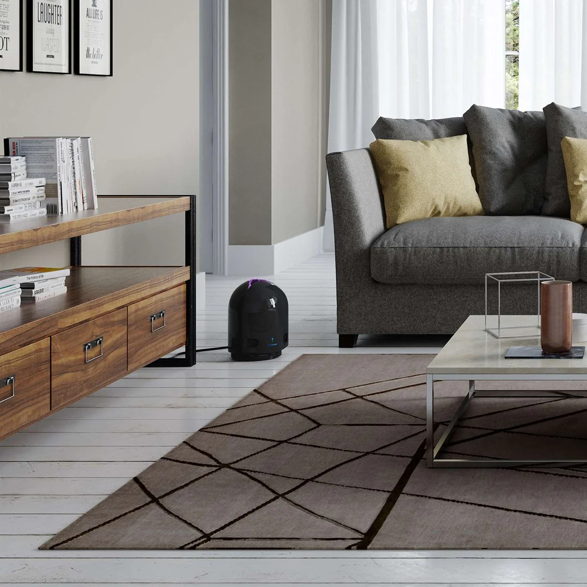 AirFree Iris 3000 Filterless Air Purifier - Color Changing Night Light