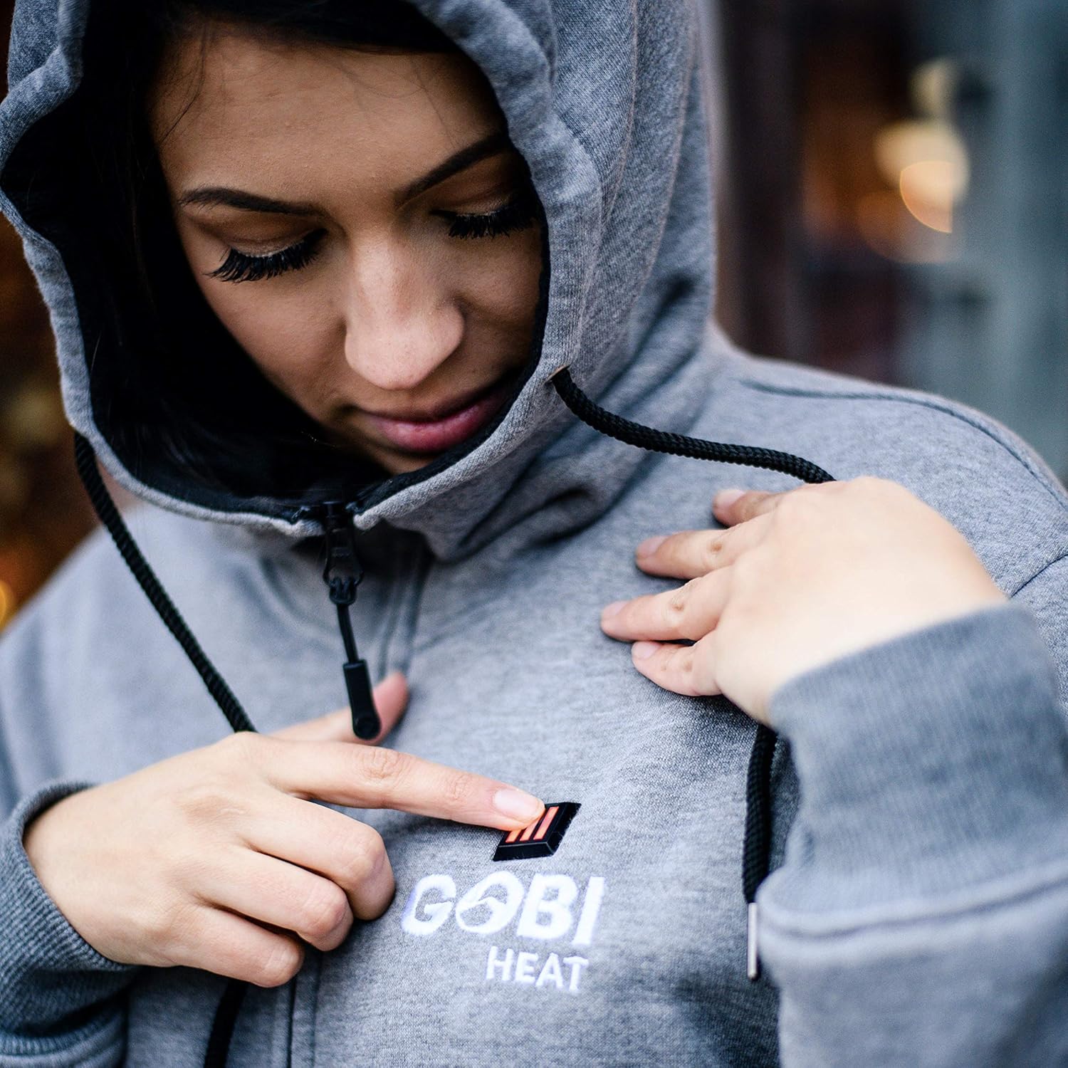 Ridge Women's Heated Hoodie - 10 hrs of Heat | With Battery & Charger | Machine Washable