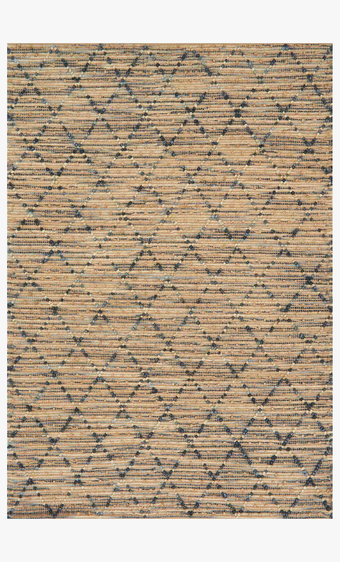 Loloi Beacon Collection - Contemporary Hand Woven Rug in Navy (BU-03)