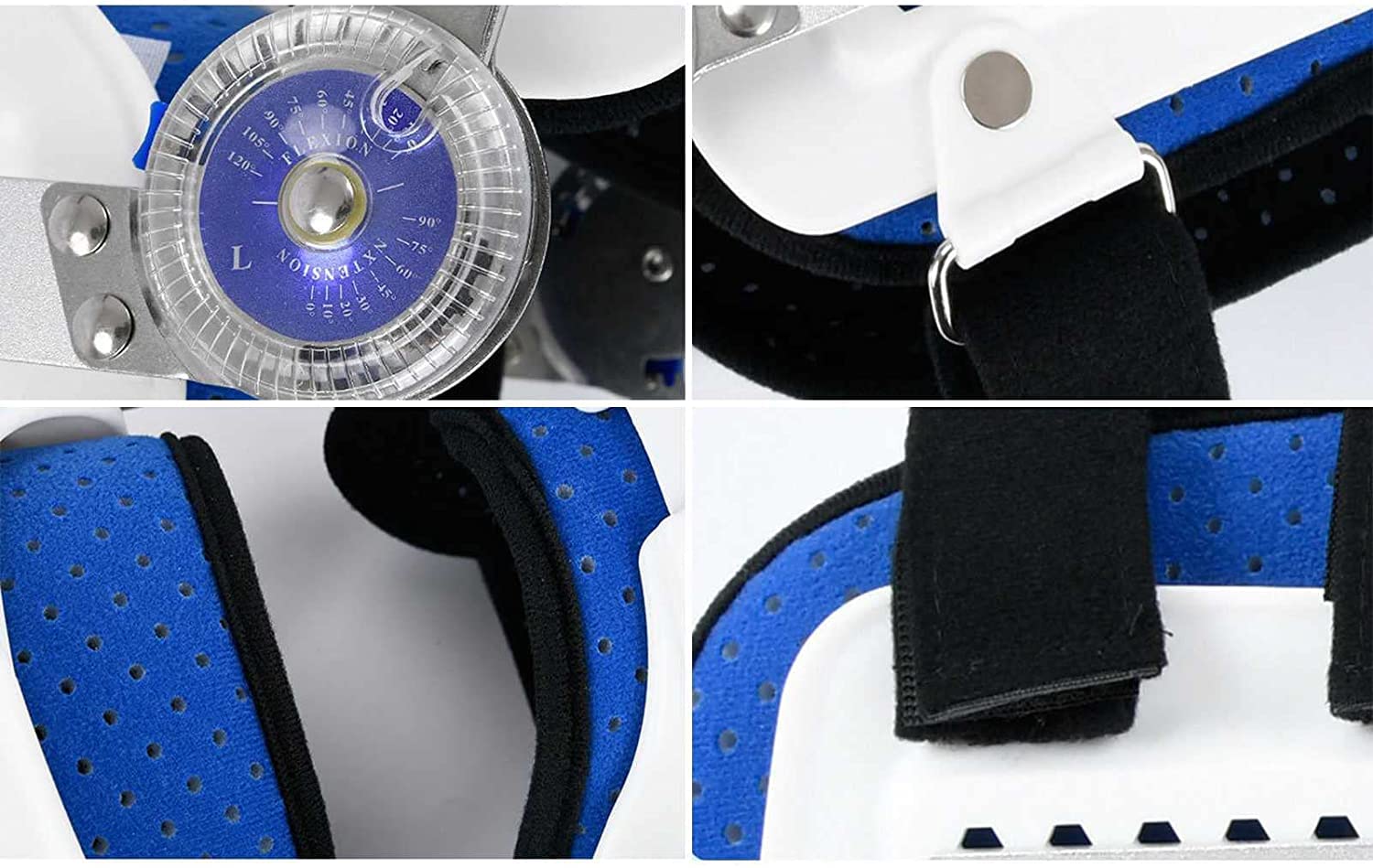 Hinged Knee Brace，Knee Brace，adjustable Shaping Leg Splint Support Knee Orthosis Support Joint Stabilizer，One Size