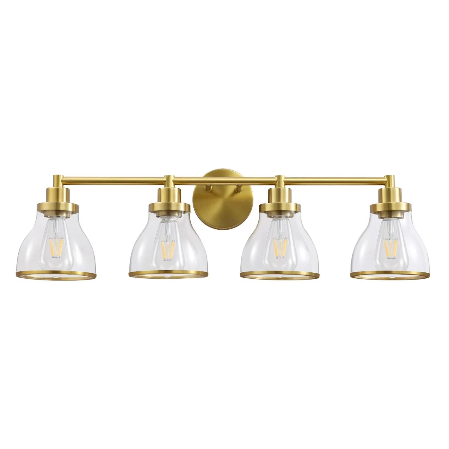 Parrot Uncle Hermosa Modern 4-Light Bathroom Vanity Light
