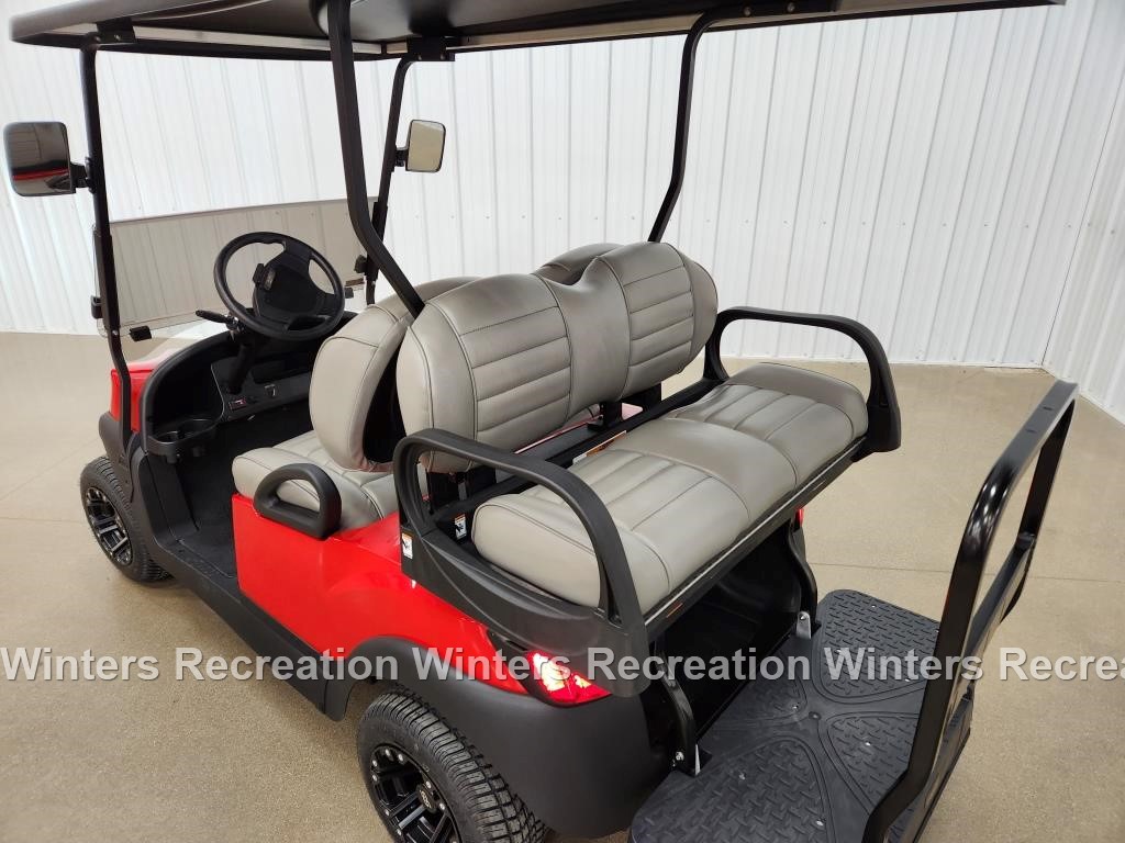 2020 Club Car Tempo Electric STREET READY Golf Cart, Rally Red