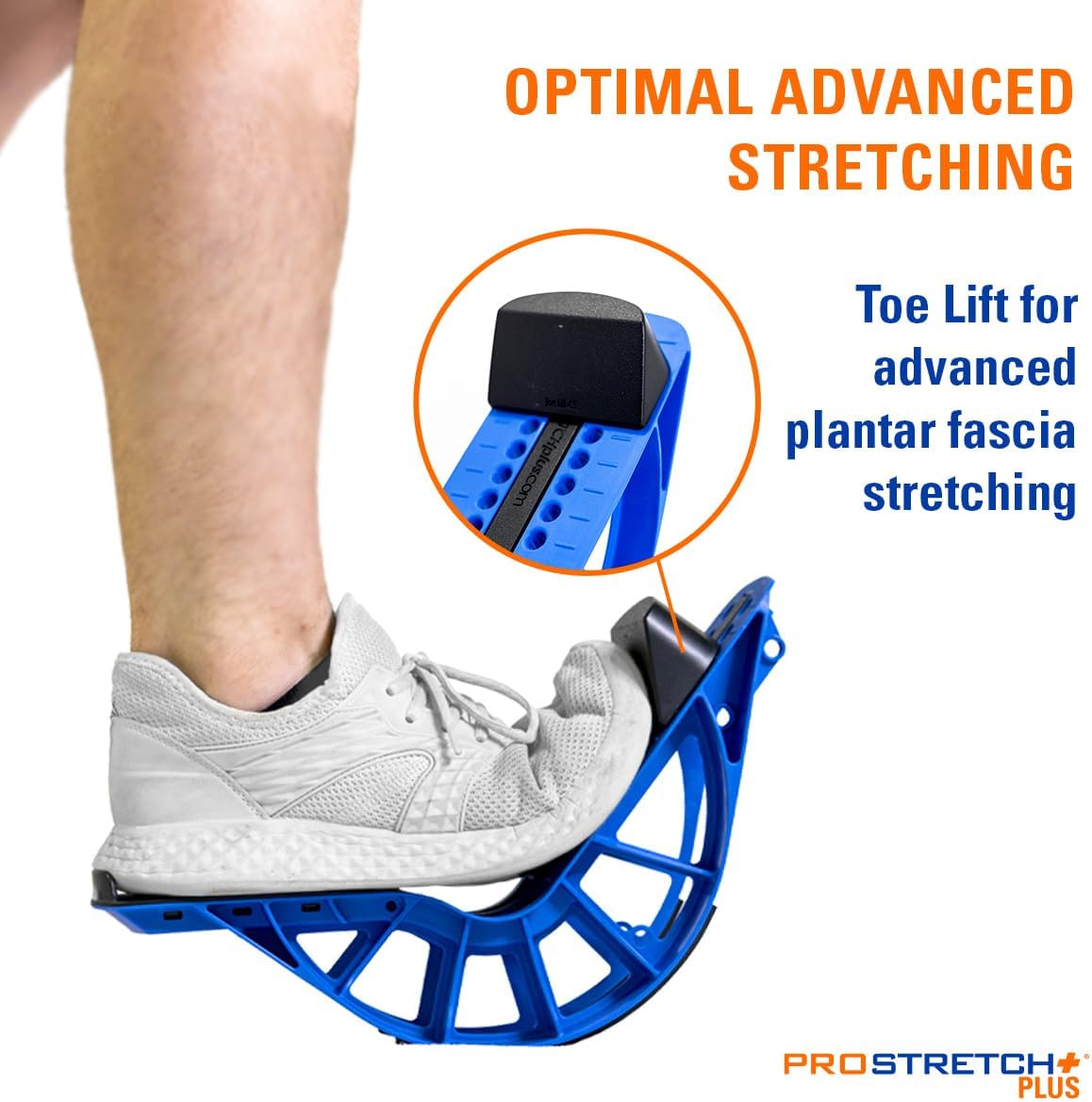 ProStretch Plus Calf Stretcher & Tuli's X Brace Bundle - Plantar Fasciitis & Foot/Heel Pain Relief