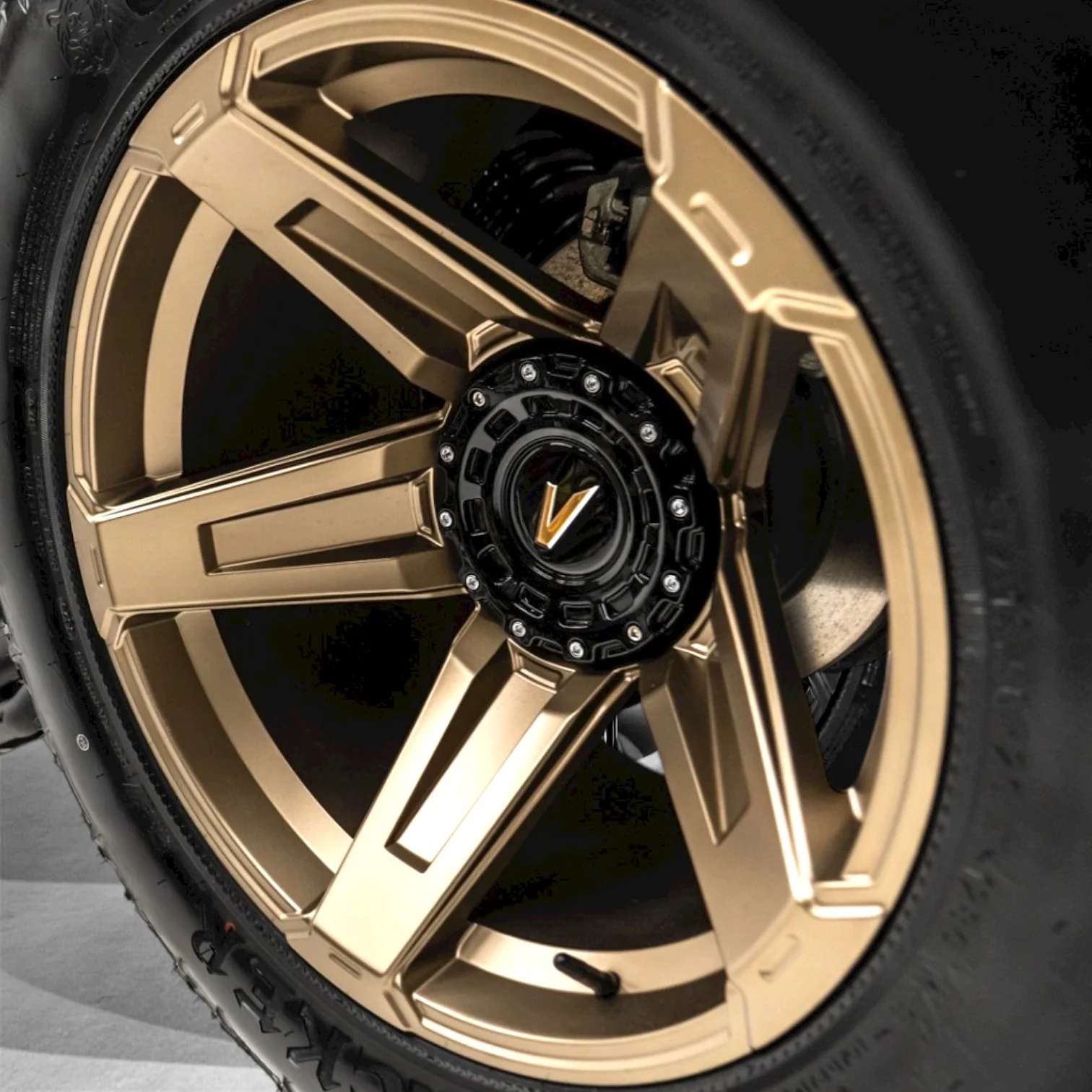 Ford Bronco Apocalypse 5 Spoke Wheel 6 Lug (Silver)