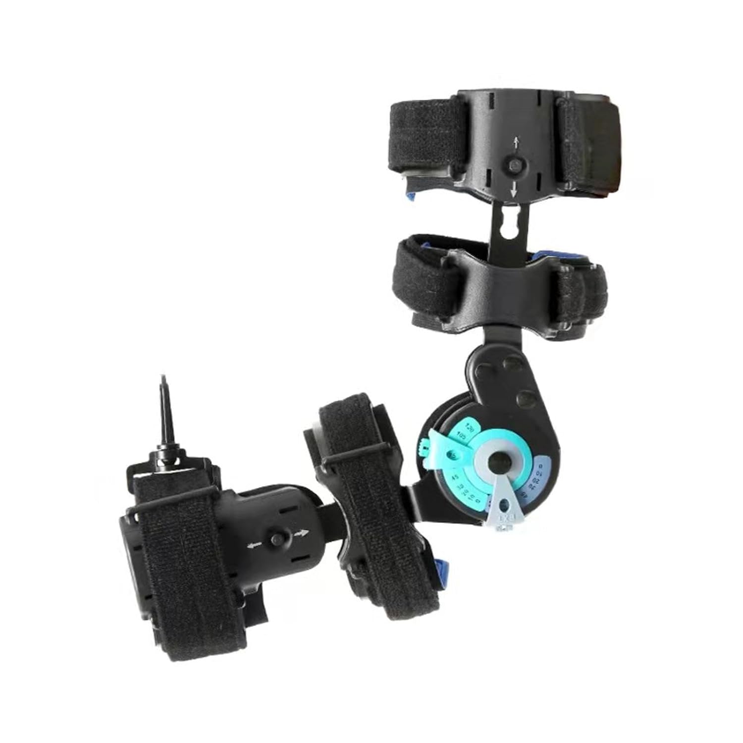 Adjustable Elbow Support Brace, Two-Way Roulette Hinged Rom Elbow Brace, 3D Cushion Elbow Stabilizer, Post Op Elbow Brace for Surgery Dislocated, Arm Injury Recovery,R