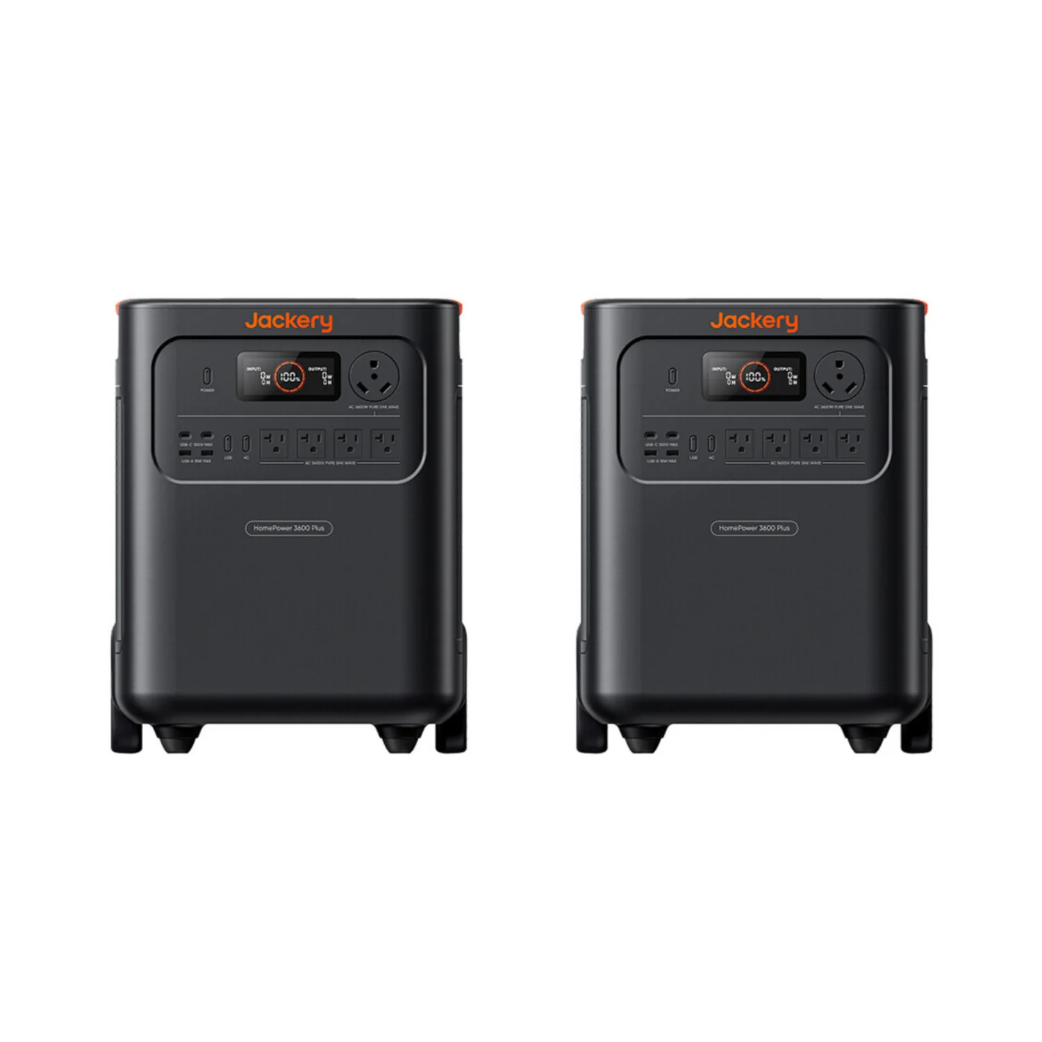 Jackery HomePower 3600 Plus Portable Power Station Double Kit
