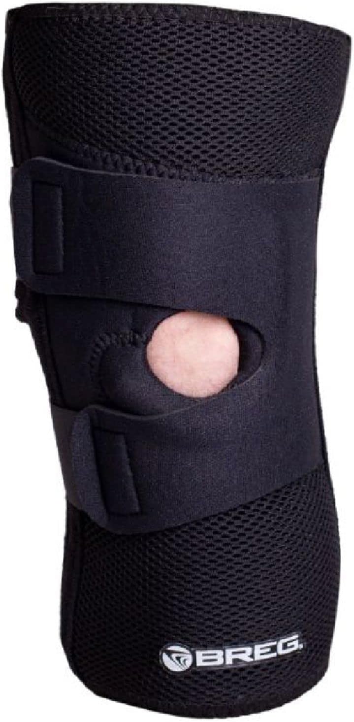 Breg Airmesh Lateral Stabilizer Knee Brace (Left Knee, Large)