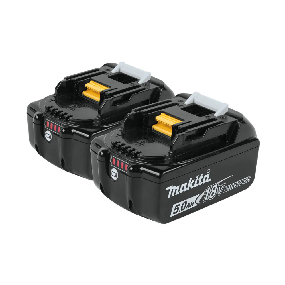 Makita 18V LXT Lithium-Ion 5.0Ah Battery (2-Pack)