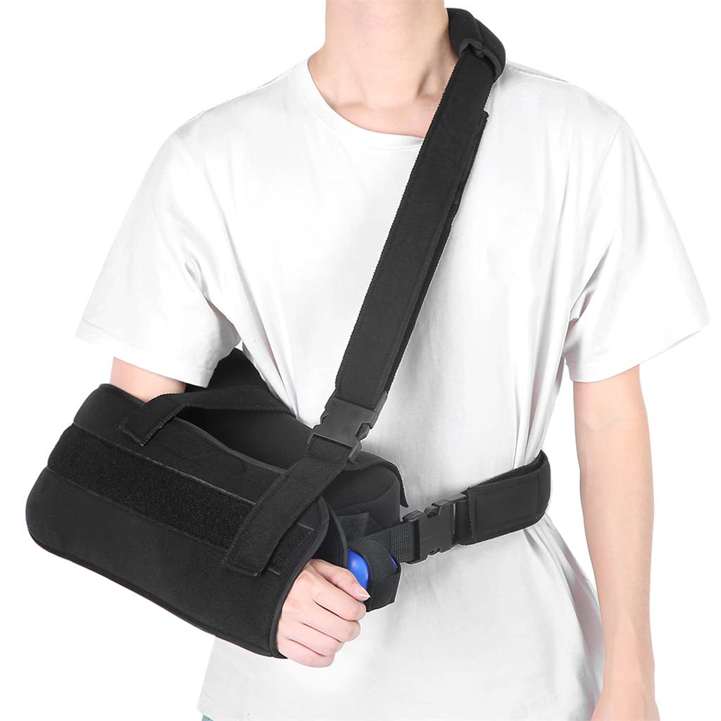 ZAJ Removable Shoulder Abduction Sling Support Strap for Arm Injury Postoperative Restore Shoulder Immobilizer Brace