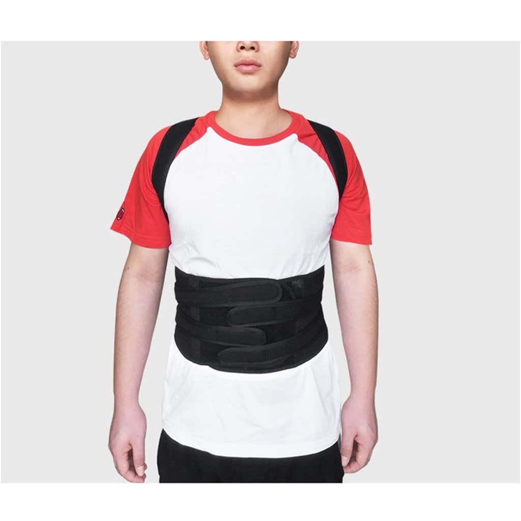 Univerval Posture Corrector&waist Trainer Back Brace Clavicle Support Stop Slouching Hunching Adjustable Trainer(L code)