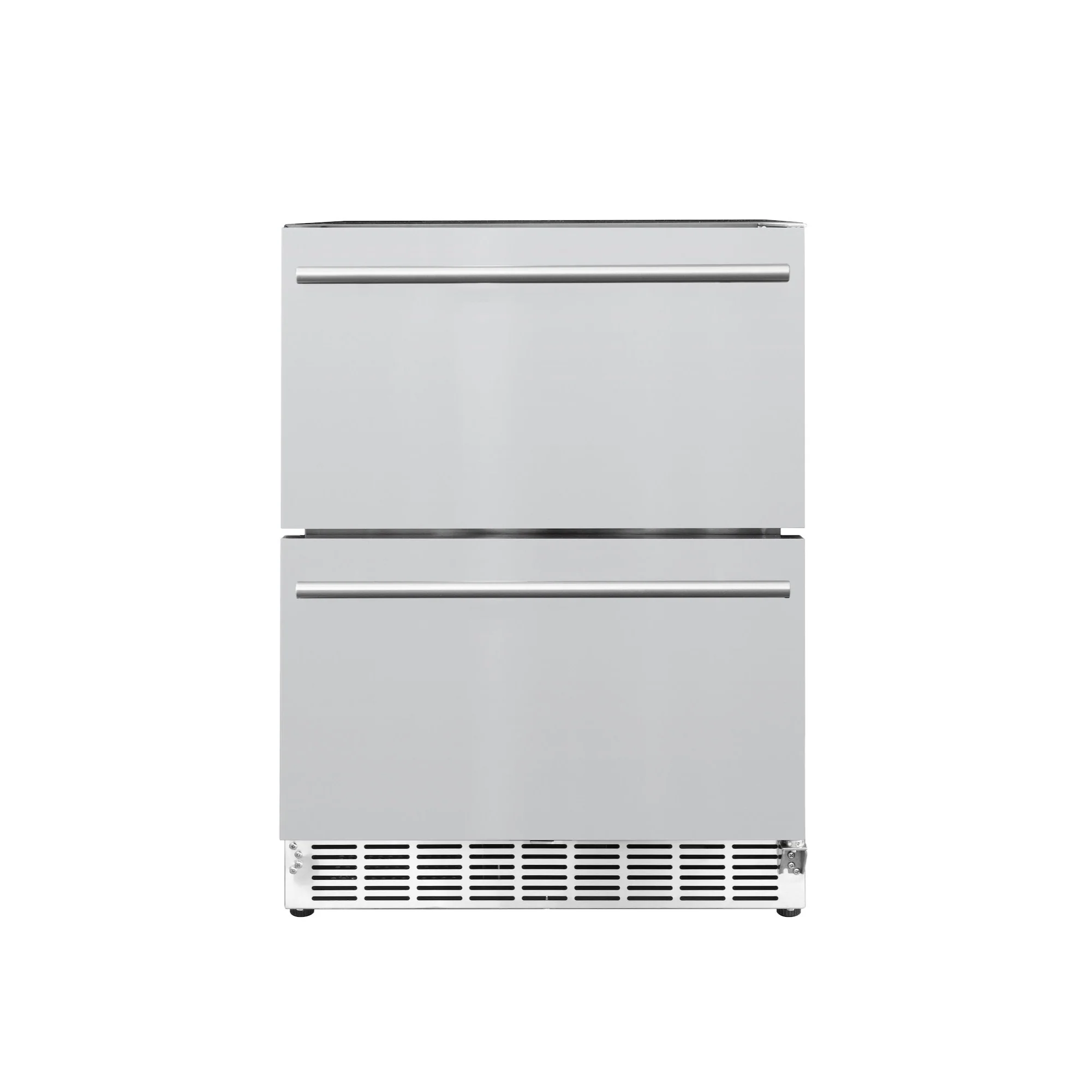 TrueFlame 24-Inch 5.01 Cu. Ft. Deluxe Outdoor Rated Refrigerator in Stainless Steel (AMD-RFR-24DR2-A)
