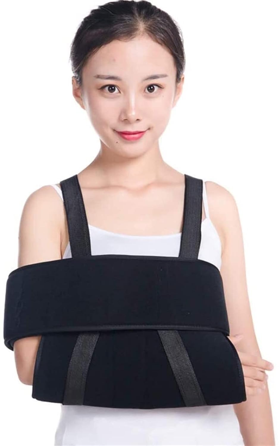 Adjustable Arm Support Shoulder Belt Breathable Sling Support Elbow Brace Arm Sling Shoulder Immobilizer Wrist Elbow Fracture Protector Dislocation Broken Fixation Belt