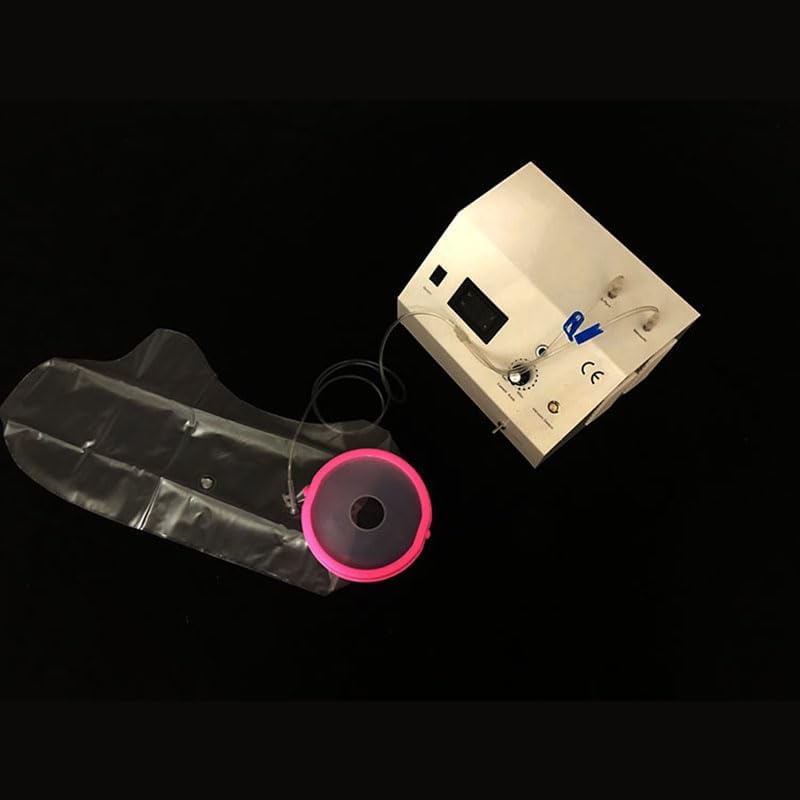 4pcs/lot Reusable Silisuave Ozone Bag on Leg, Foot and Wrist with Arm Sleeve with Luer Tube, Blue