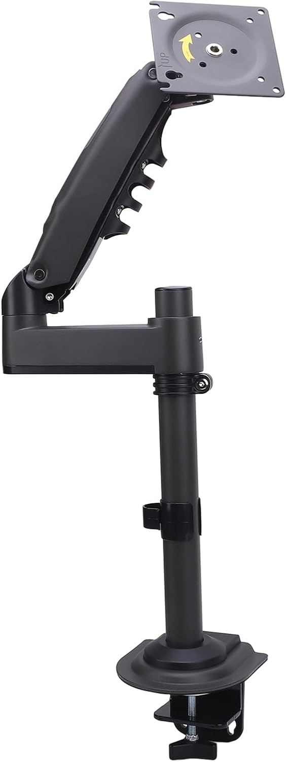 Single Display Mount 17-30 Inch Aluminum Computer Arm Adjustable Stand 9KG Support Gaming Work 75/100mm 360° Rotation