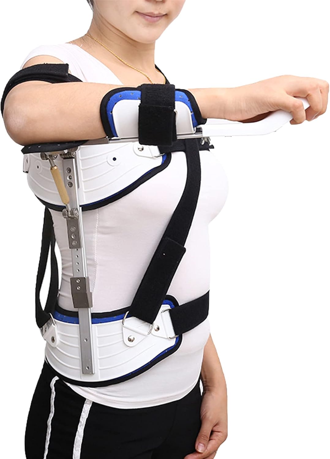 Arm Shoulder ​immobilizer ​for Shoulder Injury Back Broken Fractured Bones Sprains Dislocation Sprainsadjustable Arm Shoulder Rotator Cuff Support Lightweight Arm Support Brace ​Strap