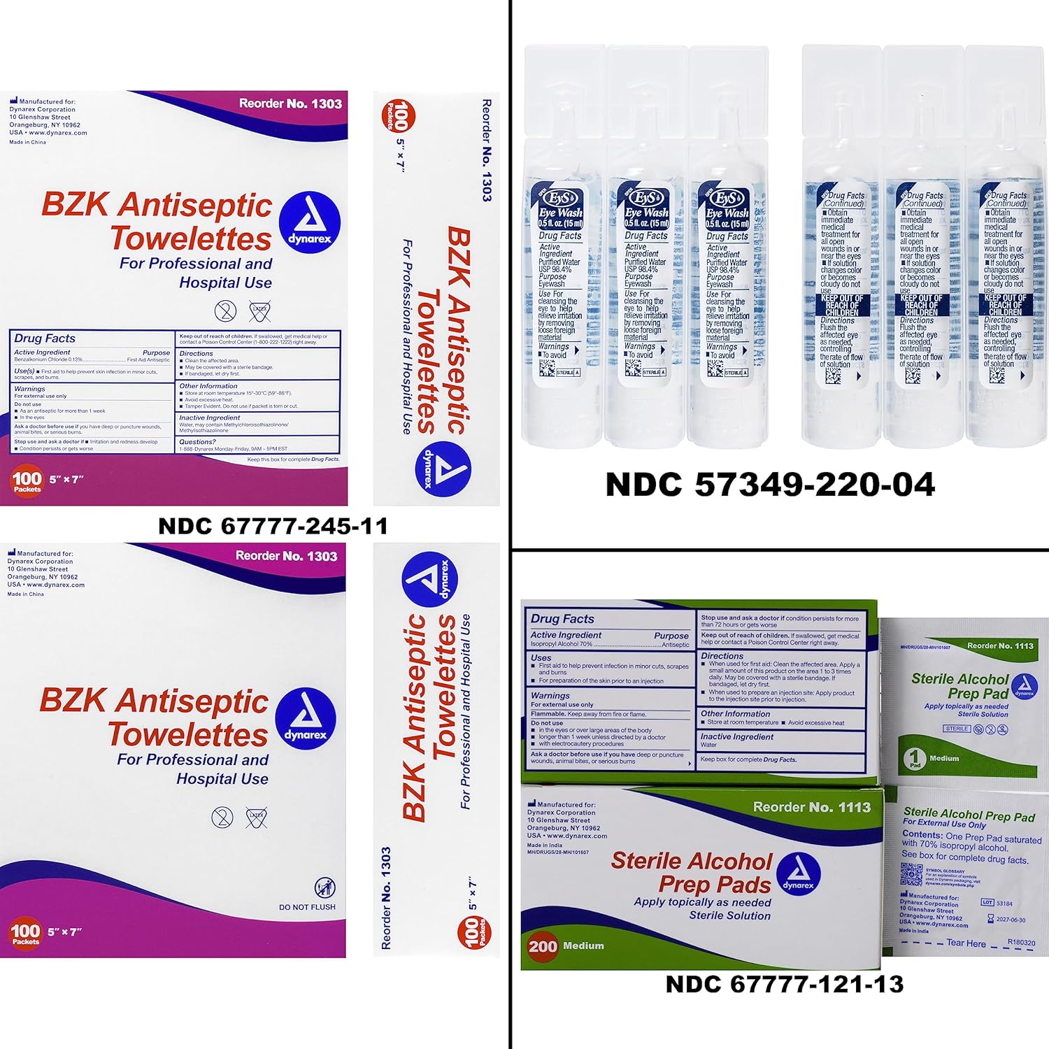 MFASCO Emergency Kit & First Aid Combo Kit - Combines Basic First Aid with supplies for Major Injuries - OSHA 2021 Class A Compliant - First Aid Kit for Business - First Aid Kit for Home and Workplace