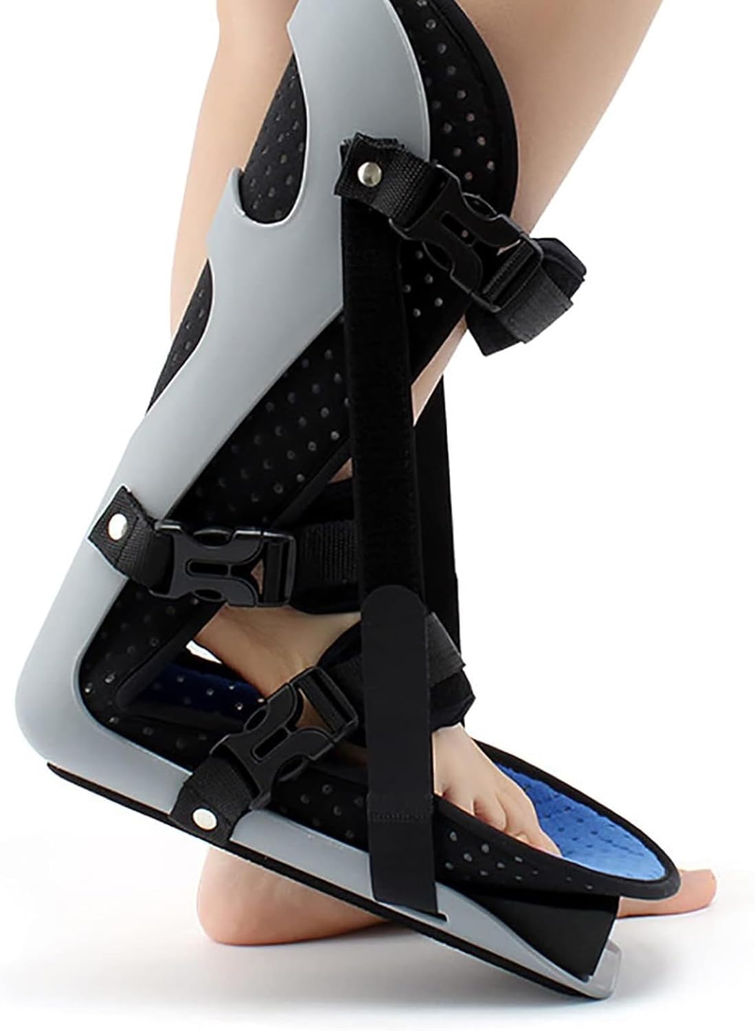 Foot Drop Brace Orthosis, Adjustable AFO Ankle Orthosis Support, Foot Varus Correction Shoes for Improved Walking Gait, Foot Drop, Plantar Fasciitis & Achilles Tendonitis,S (L