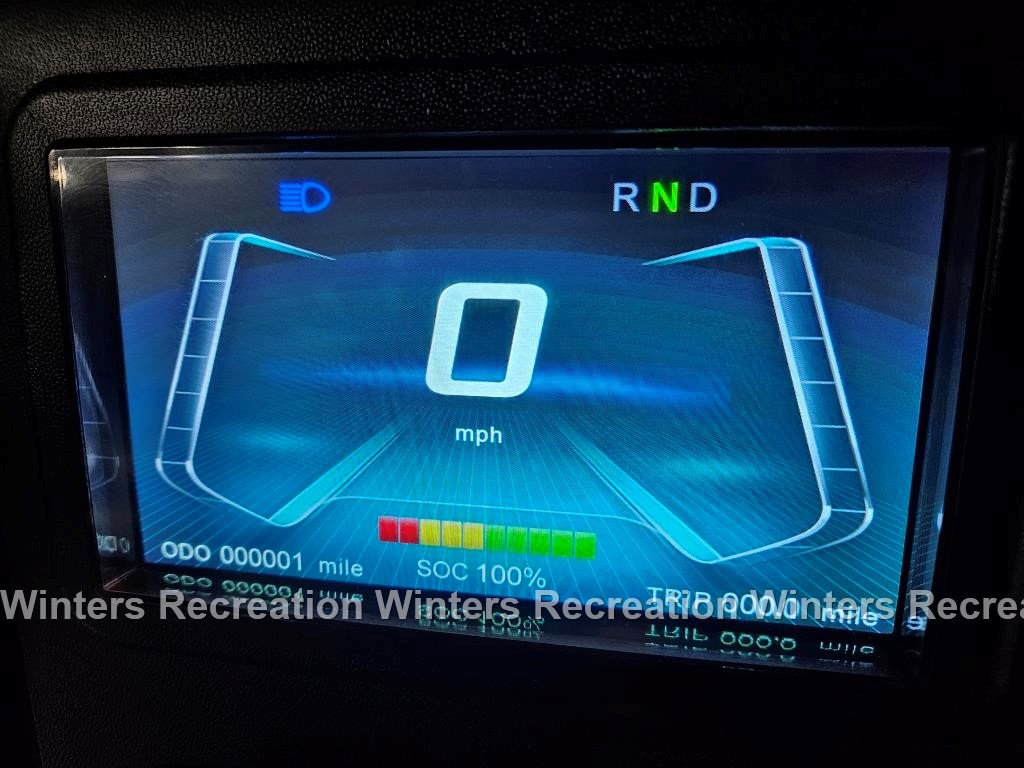 CUSTOM 2025 Denago Nomad XL Lithium Ion Golf Cart, Lava