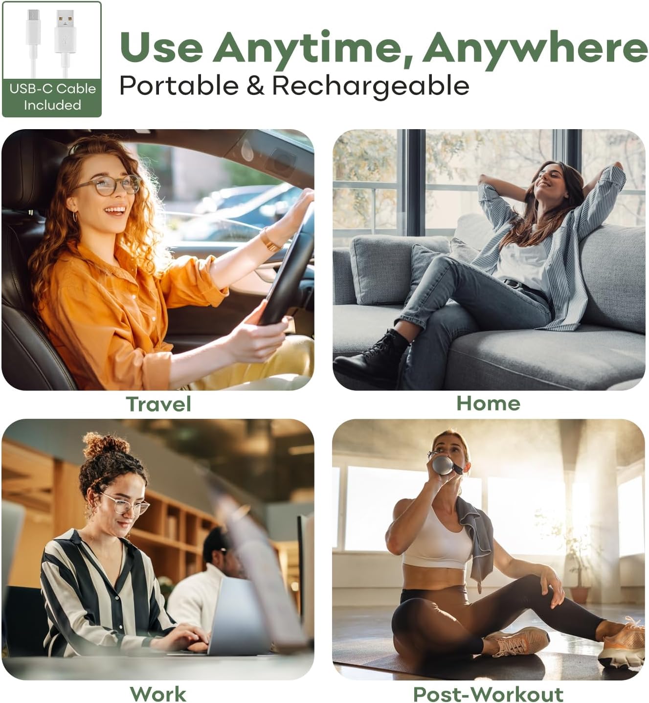 Hand Massager with Heat & Compression - Relieves Hand Fatigue & Soreness - Wrists & Fingers Massager for Stress & Pain Relief - Cordless Hand Massager for Arthritis & Carpal Tunnel - Ideal Gift