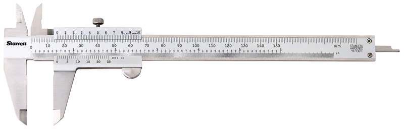 #125MEA-8/200 - 0 - 8 / 0 - 200mm Measuring Range (.002 /0.02mm Grad.) - Vernier Caliper