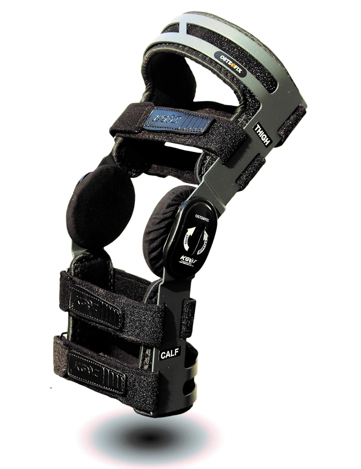 Osteofix Knee Brace – Knee Support Brace for Oa, Osteoarthritis, Unloading, Arthritis Pain, and Knee Support – Ideal for Men and Women - (Small, Grey)