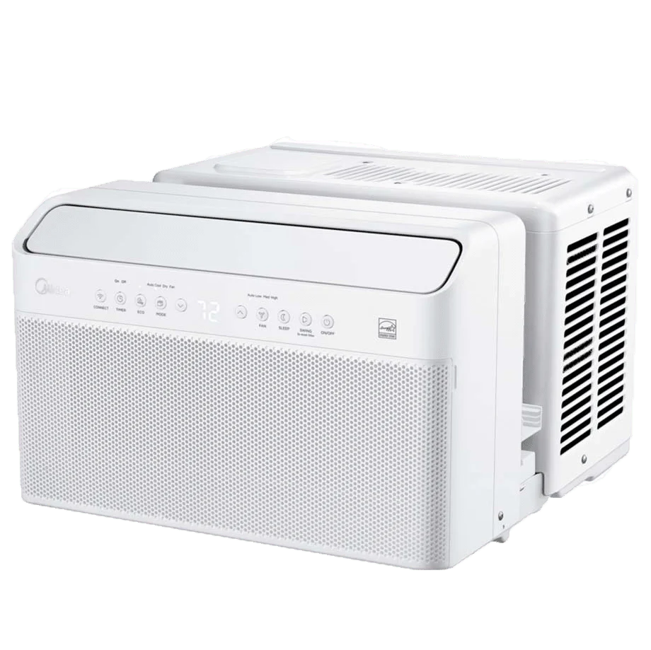 Midea 8,000 BTU U-Shaped Wi-Fi Enabled Window Air Conditioner