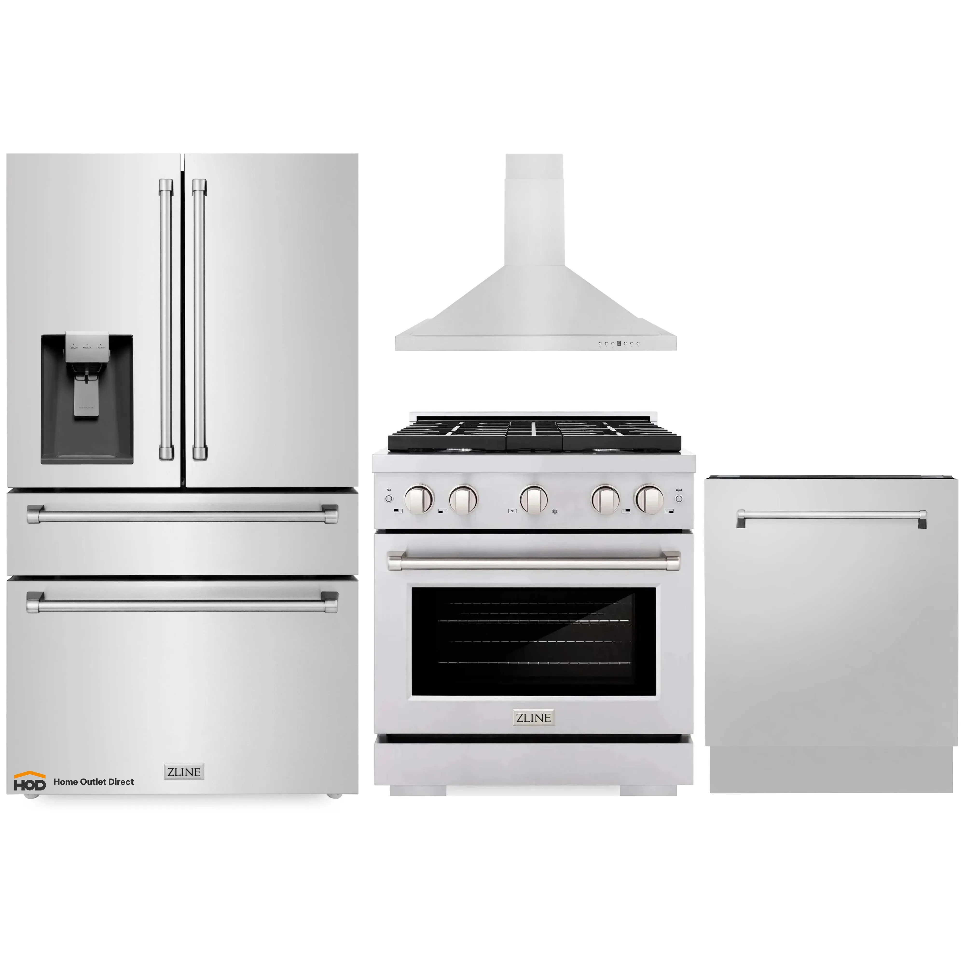 ZLINE 4-Piece Appliance Package - 30