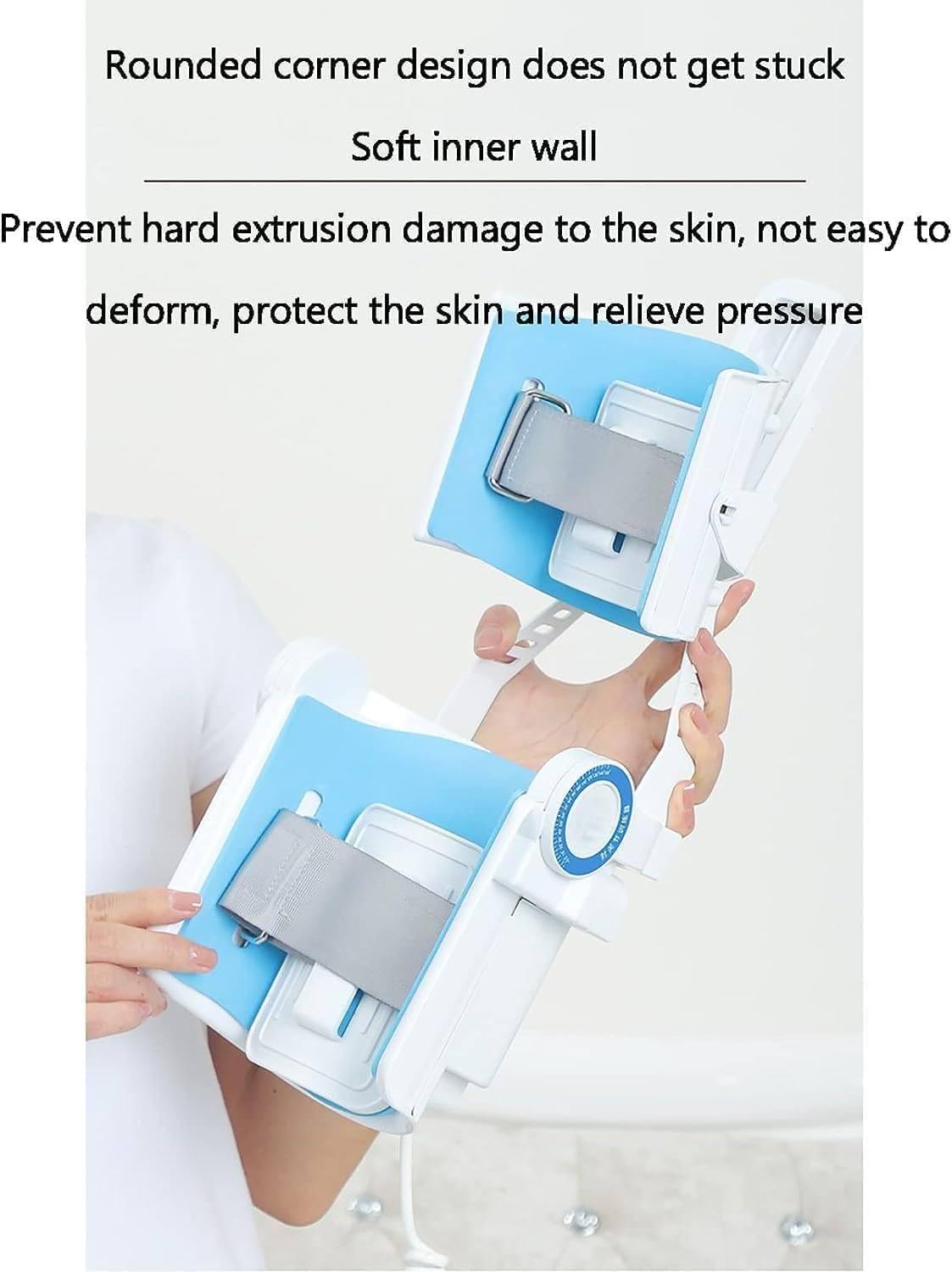 Elbow Brace Arm Exerciser, Arm Flexion and Extension Trainer Elbow Protector, -5~150°Full-Angle Exercise