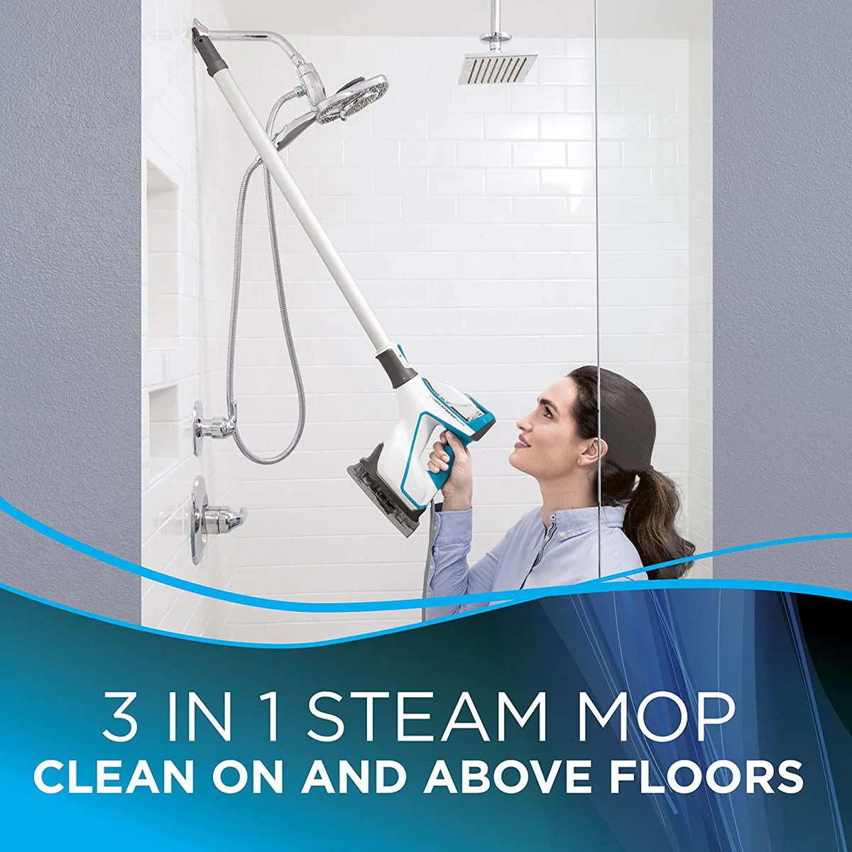 Bissell PowerFresh Slim 3-in-1 Steam Mop & Handheld Steam Cleaner