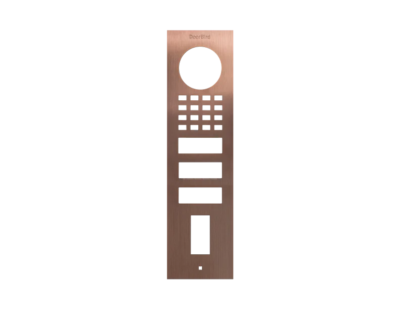DoorBird Front Panel for D1102FV Fingerprint 50 Surface-Mount in Bronze