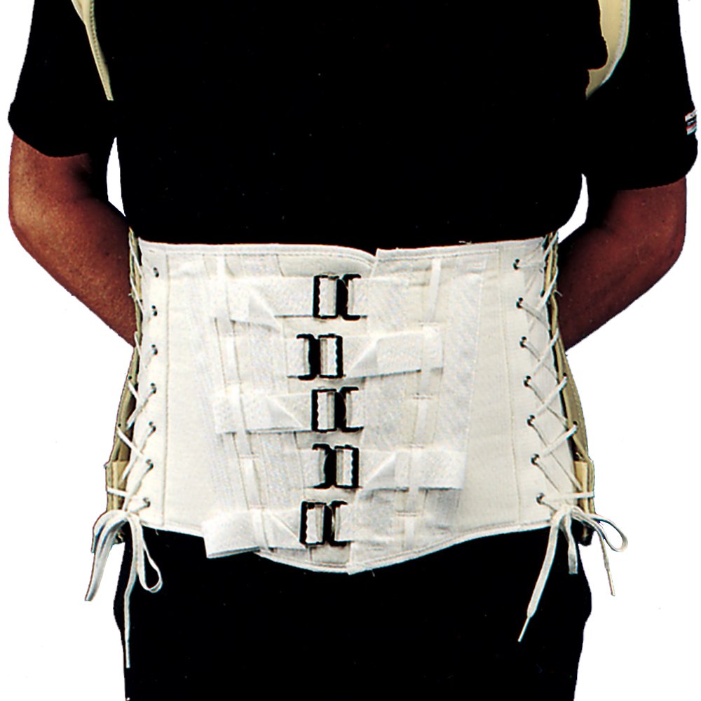 Truform-OTC Thoracic Lumbar Sacral Orthosis Brace, Spinal Disk Back Support, Molded Knight-Taylor Style, Large (19