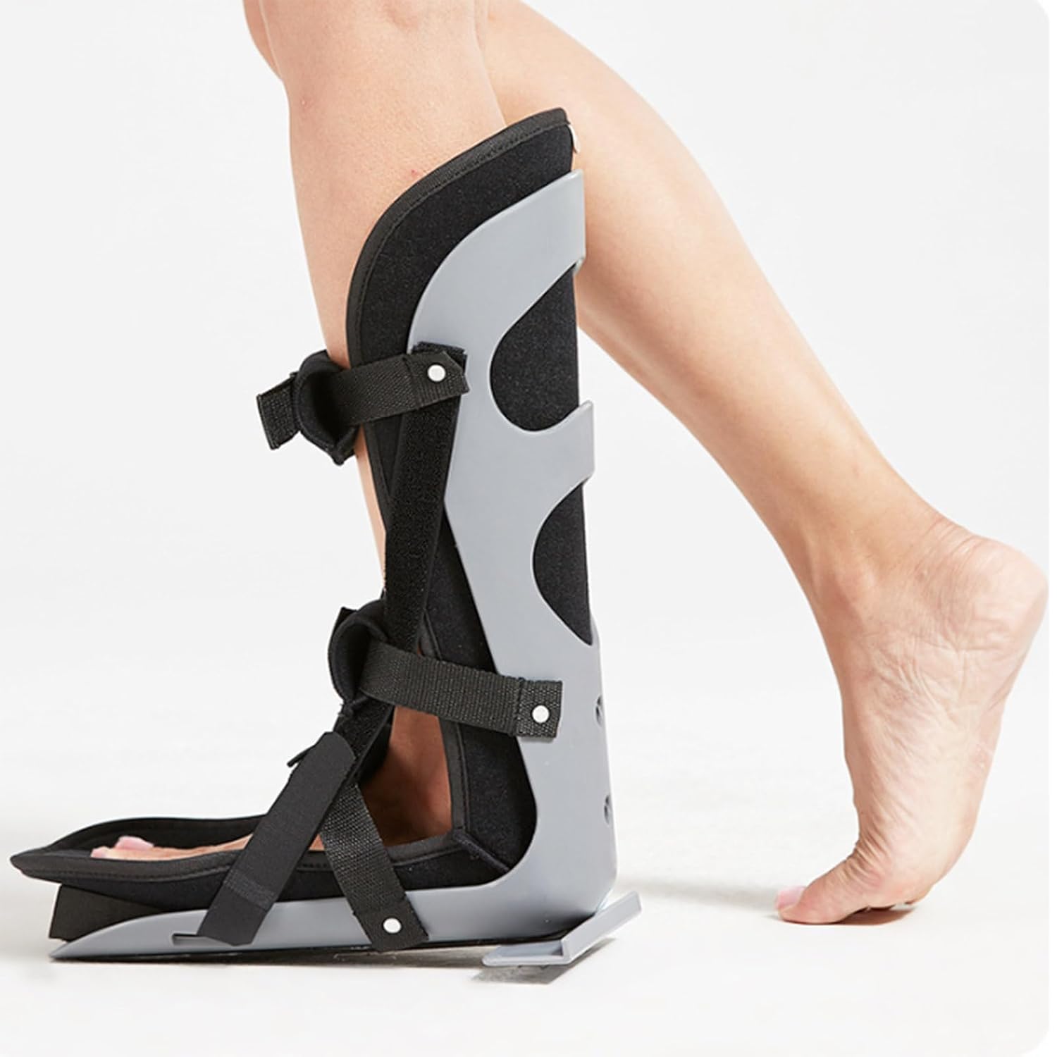 HUANGJUN Adjustable Plantar Fasciitis Night Foot Splint Achilles Tendonitis Brace for Fascia, Tendon And Postoperative Recovery for Men And Women,B,M