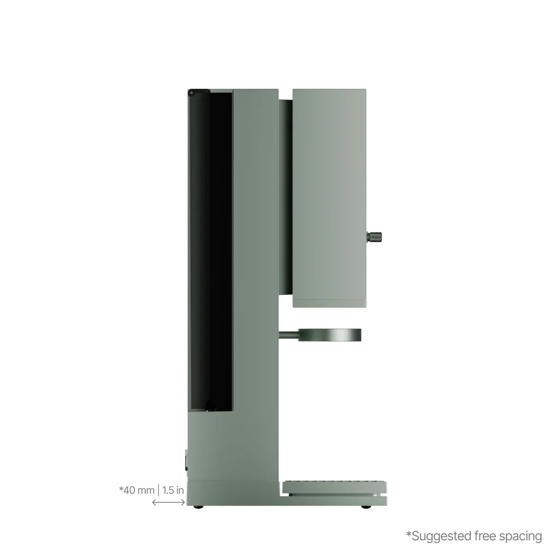 xBloom Studio Smart Automatic Pour Over Coffee Maker with All-in-one System with Integrated Grinder, Brewer, and Scale.