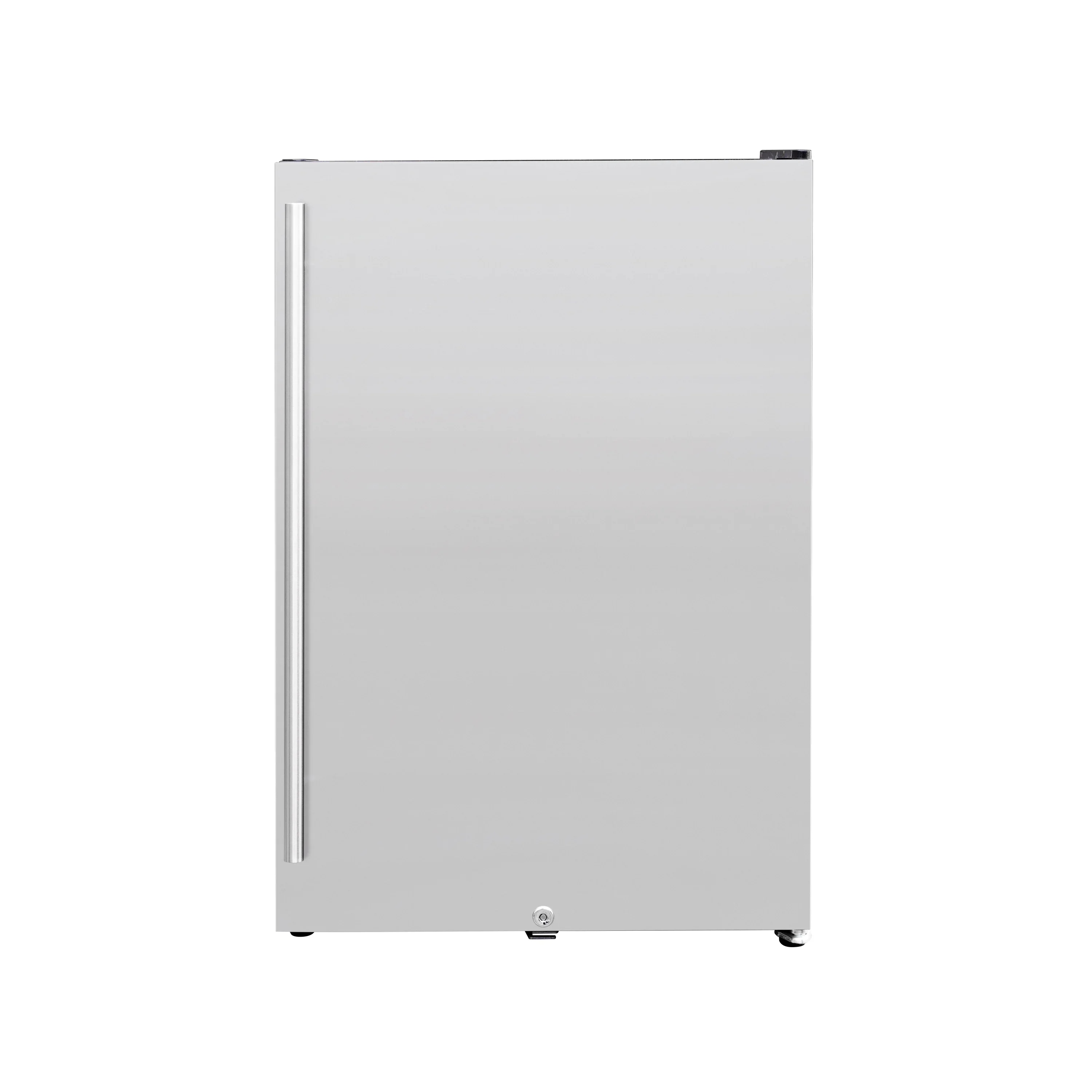 TrueFlame 22-Inch 4.1 Cu. Outdoor Rated Fridge with Right Hinge and Upgraded Stainless Steel Door & Handle  (AMD-RFR-22D)