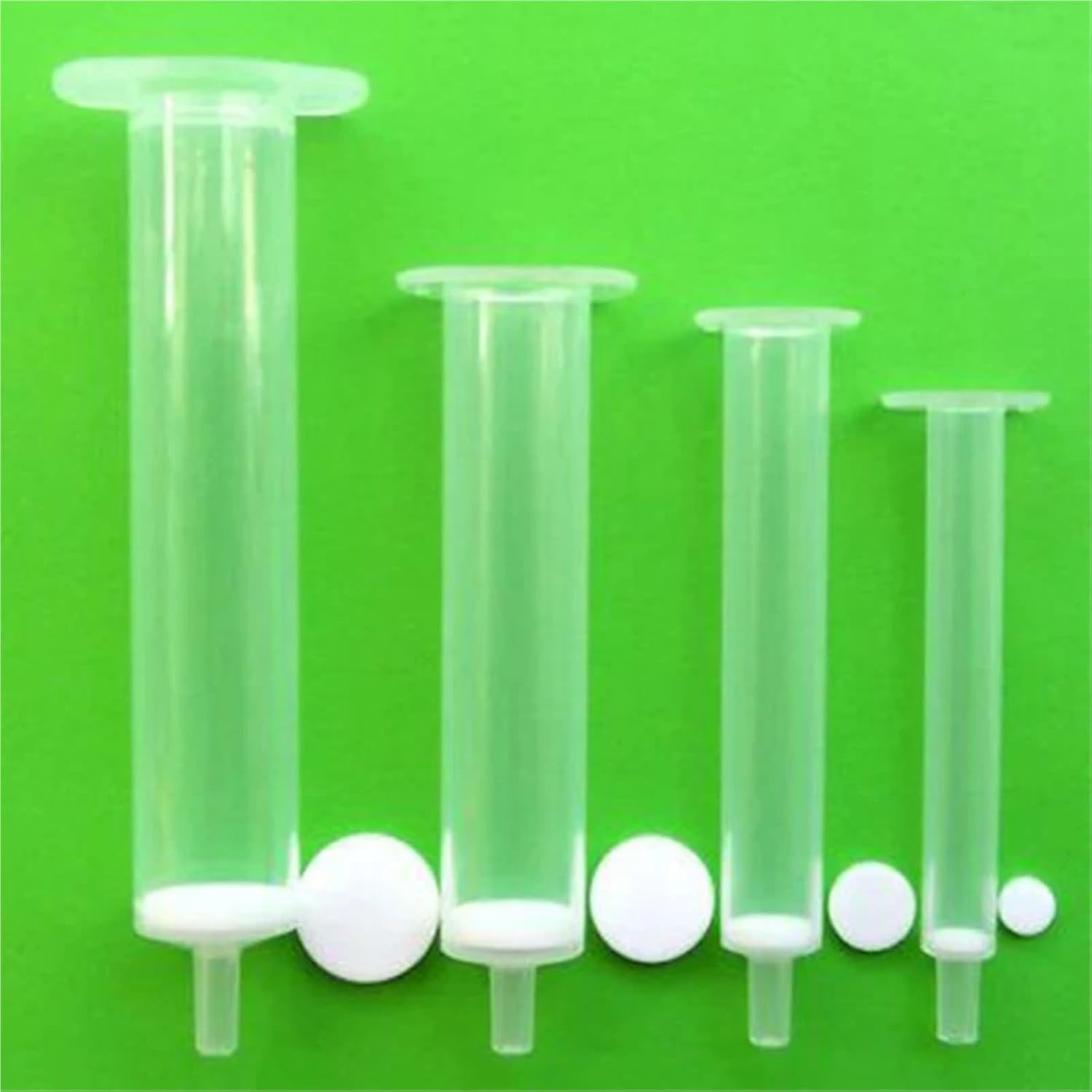 Empty column cartridges incl. empty tubes 1ml ~ 12ml & frits for SPE solid phase extraction column laboratory HPLC experiment supplies (30ml)