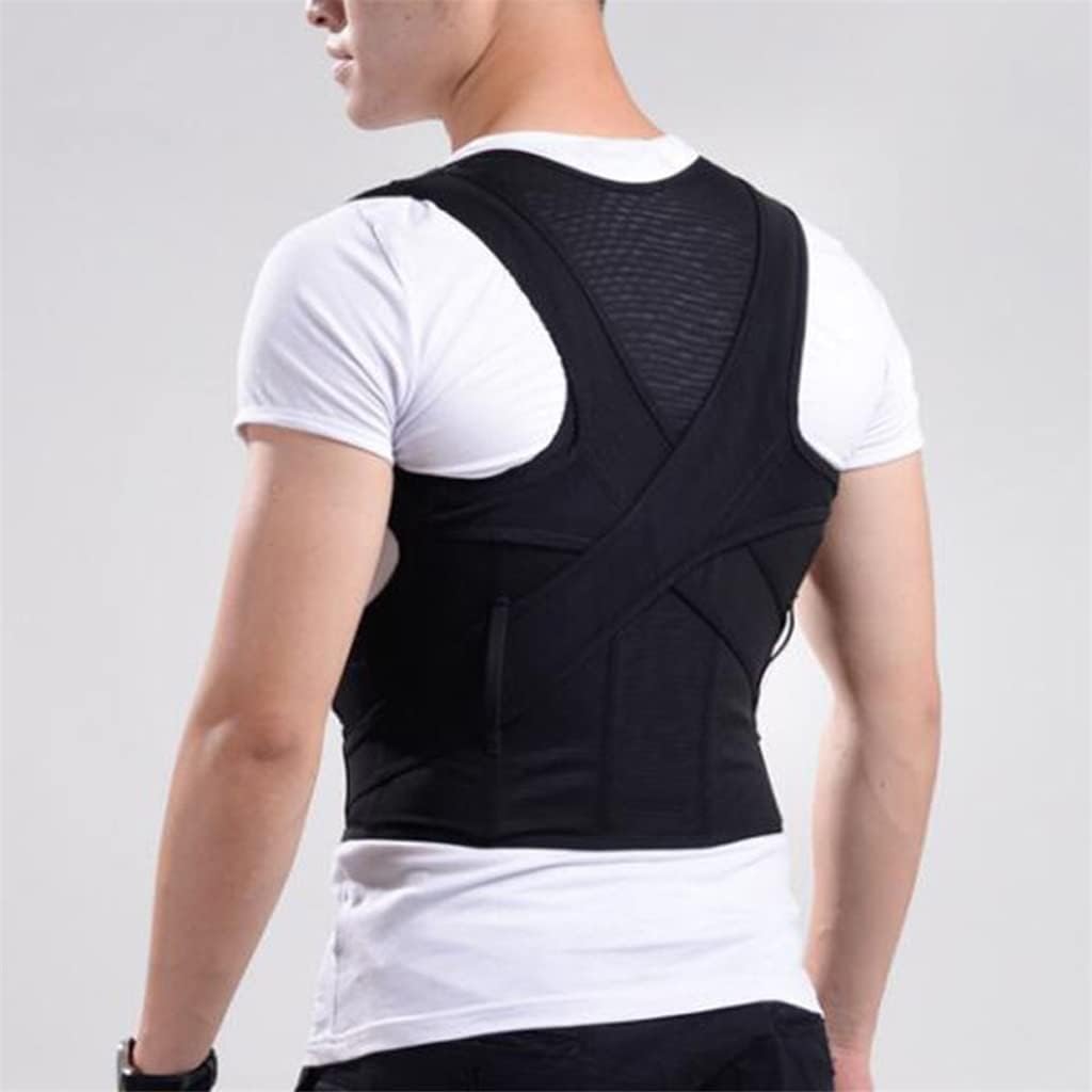 Back Posture Corrector Invisible Clavicle Support Brace Back Shoulder Neck Relief Adult Kyphosis(XL Code)