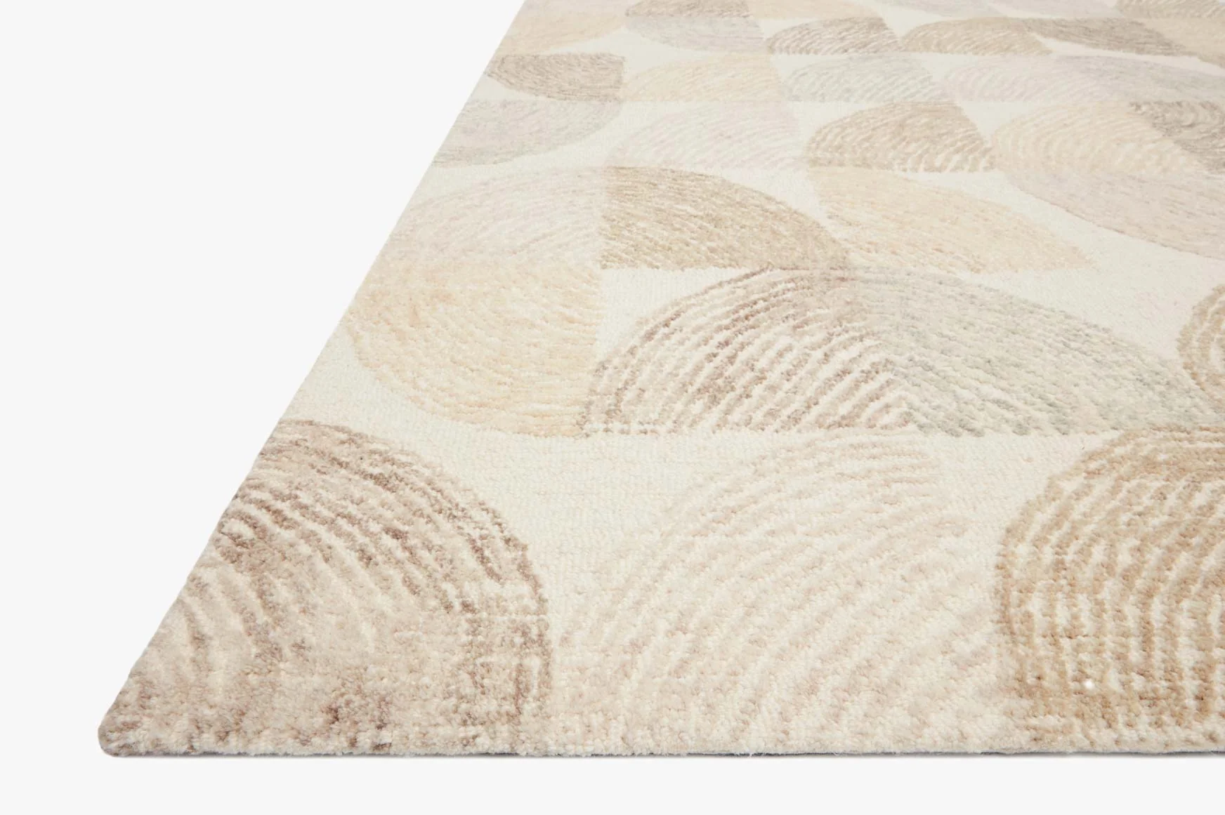 Loloi Milo Collection - Contemporary Hand Tufted Rug in Pebble (MLO-03)