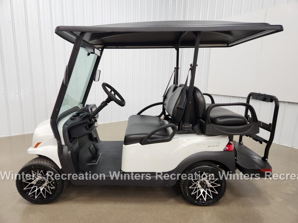 2026 Club Car Onward Lithium Ion Golf Cart LSV, Metallic Glacier White